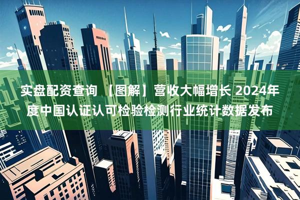 实盘配资查询 【图解】营收大幅增长 2024年度中国认证认可检验检测行业统计数据发布